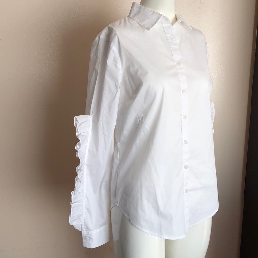 Belle&sky  white blouse - Picture 2 of 5